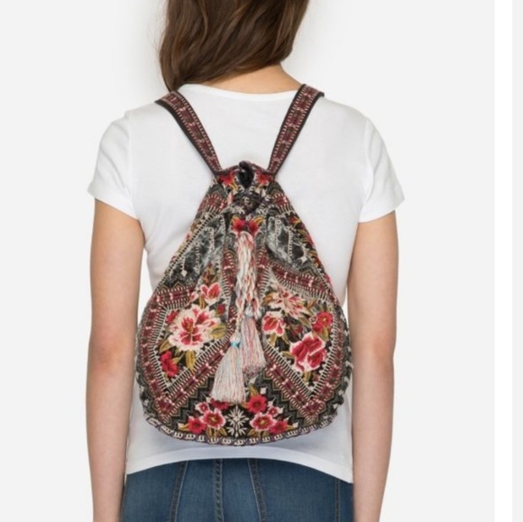 Johnny was MATILDA VELVET BACKPACK - Picture 4 of 8